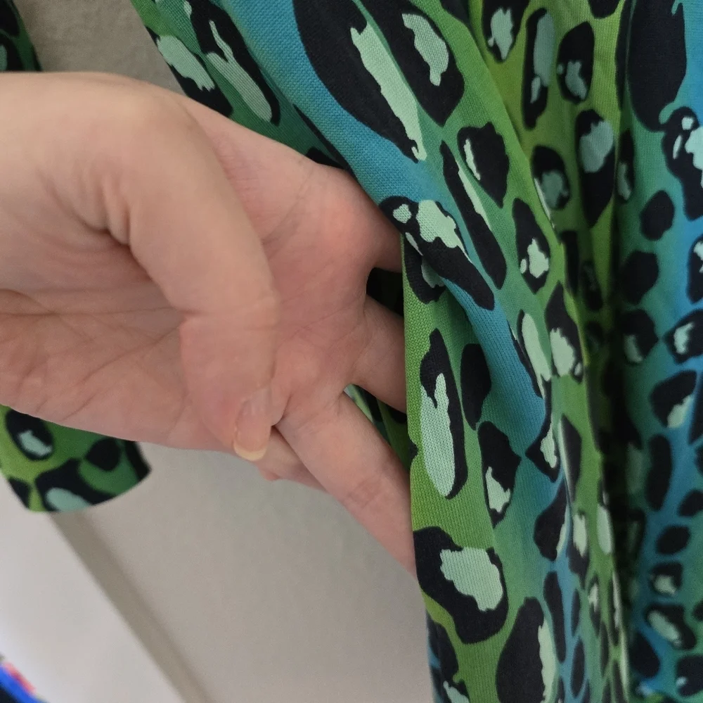 Diane Von Furstenberg Silk Mini Dress Size 2 - Picture 5 of 6